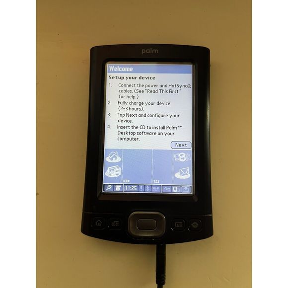 Palm Palmone TX Handheld PDA Organizer Bluetooth WI-FI Stylus and Charger Works - Picture 1 of 3